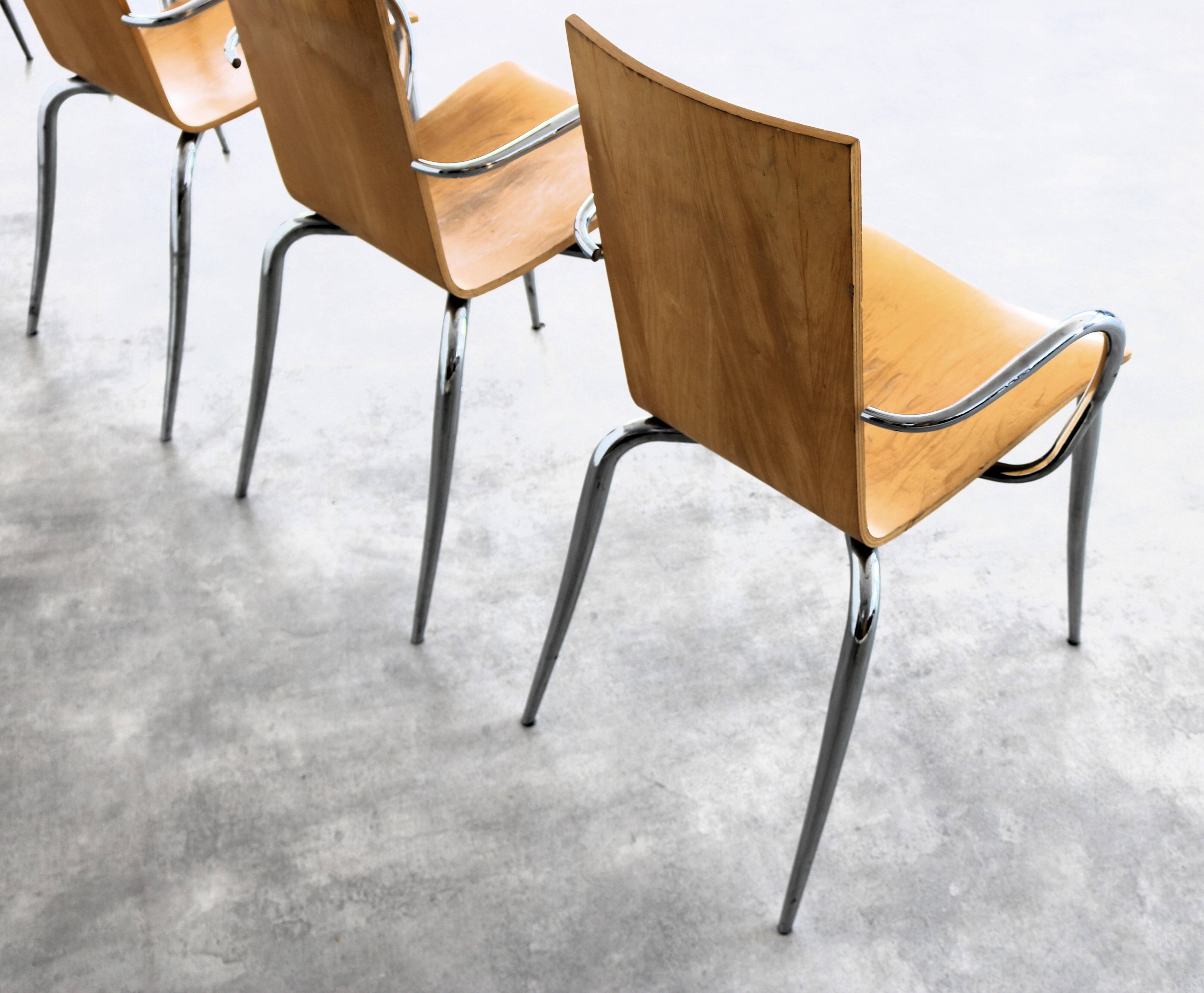 3 chaises vintage | Philippe Starck | Olly Tango
