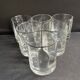 6 whiskey glasses 1970's