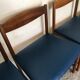 Lot de 4 chaises scandinaves teck 1960’s