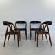 Chaises de Salle à Manger Modèle 31 par Kai Kristiansen pour Andersen Møbelfabrik, Set de