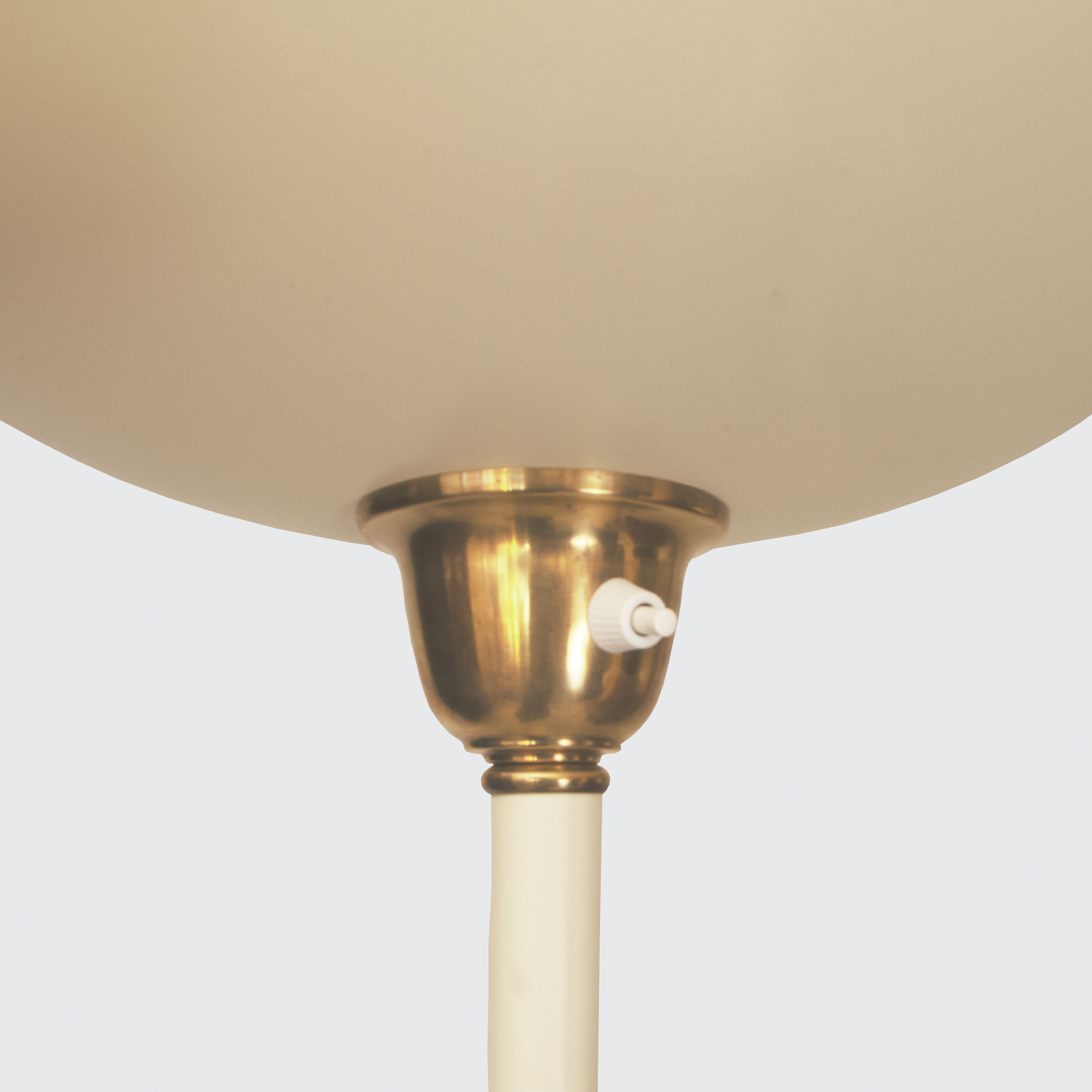 Vintage 1940s uplight floor lamp