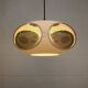Lampe de plafond UFO à yeux de bug de l'ère spatiale *** Massive *** modèle blanc *** Belgique
