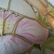 Suspension en nacre vintage an 70