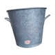 Bassine lessiveuse en zinc