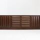 Spanish brutalist sideboard solid wood