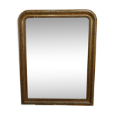 Miroir Louis Philippe doré
