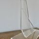 Contemporary sculpture, signed, in plexiglass and lucite, 1980s