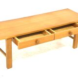 Banc minimaliste en chêne, Suède, 1960
