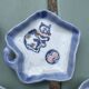 Set of 4 antique Showa period Japanese bowls, adorable.