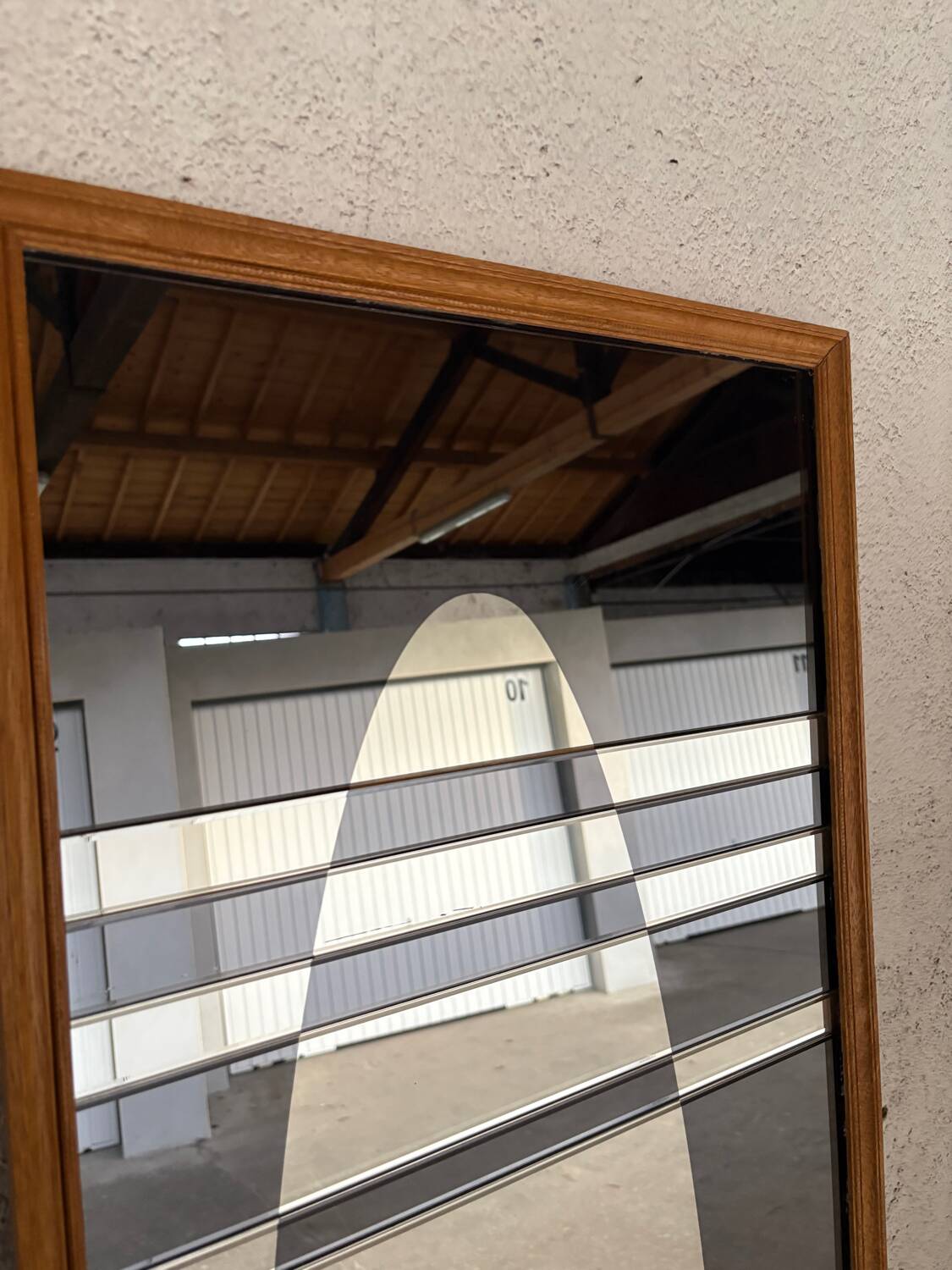 Graphic mirror, Jacques Hitier for Marly brothers. 1960