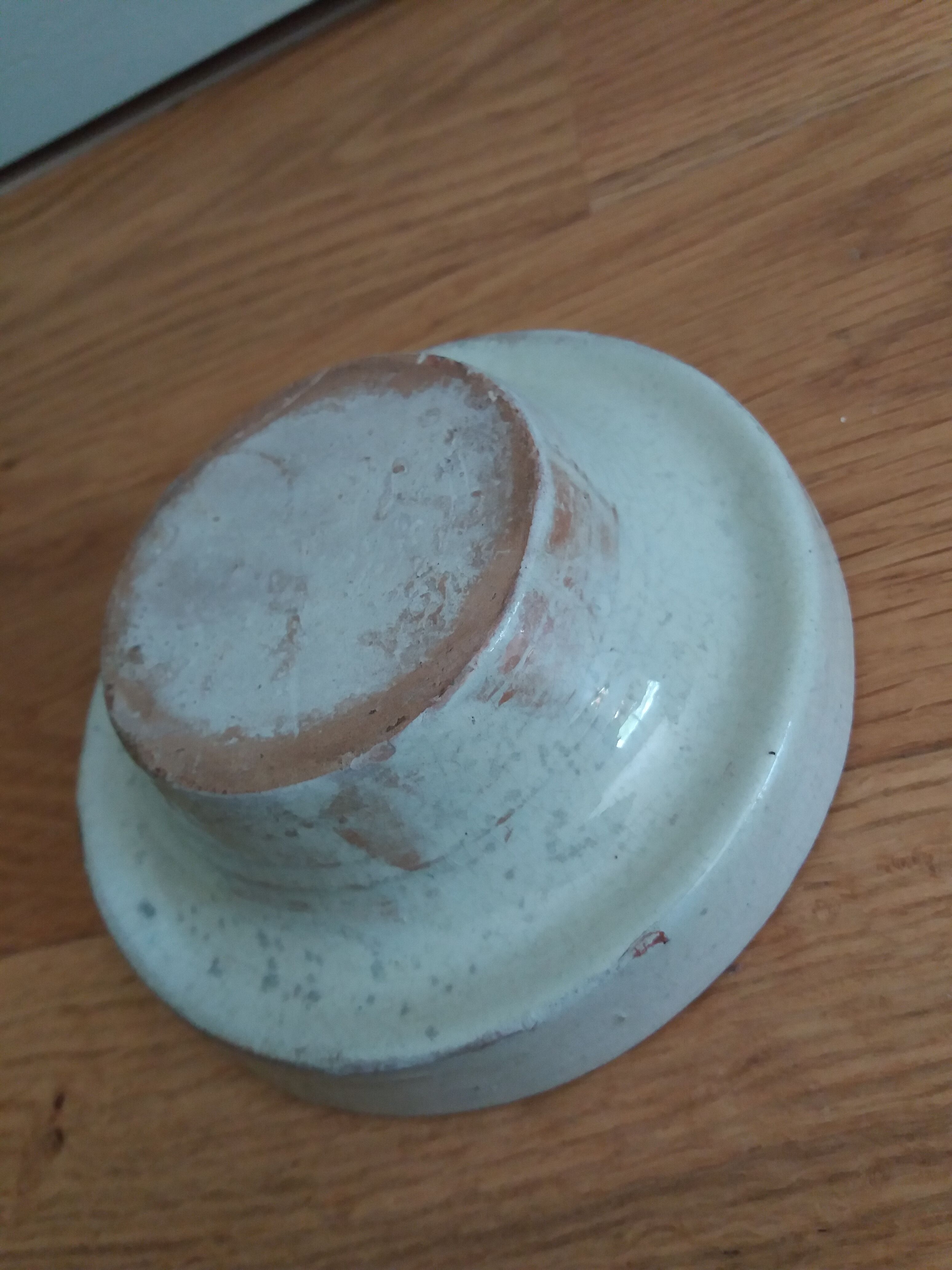 Butter bell in marbled ceramic