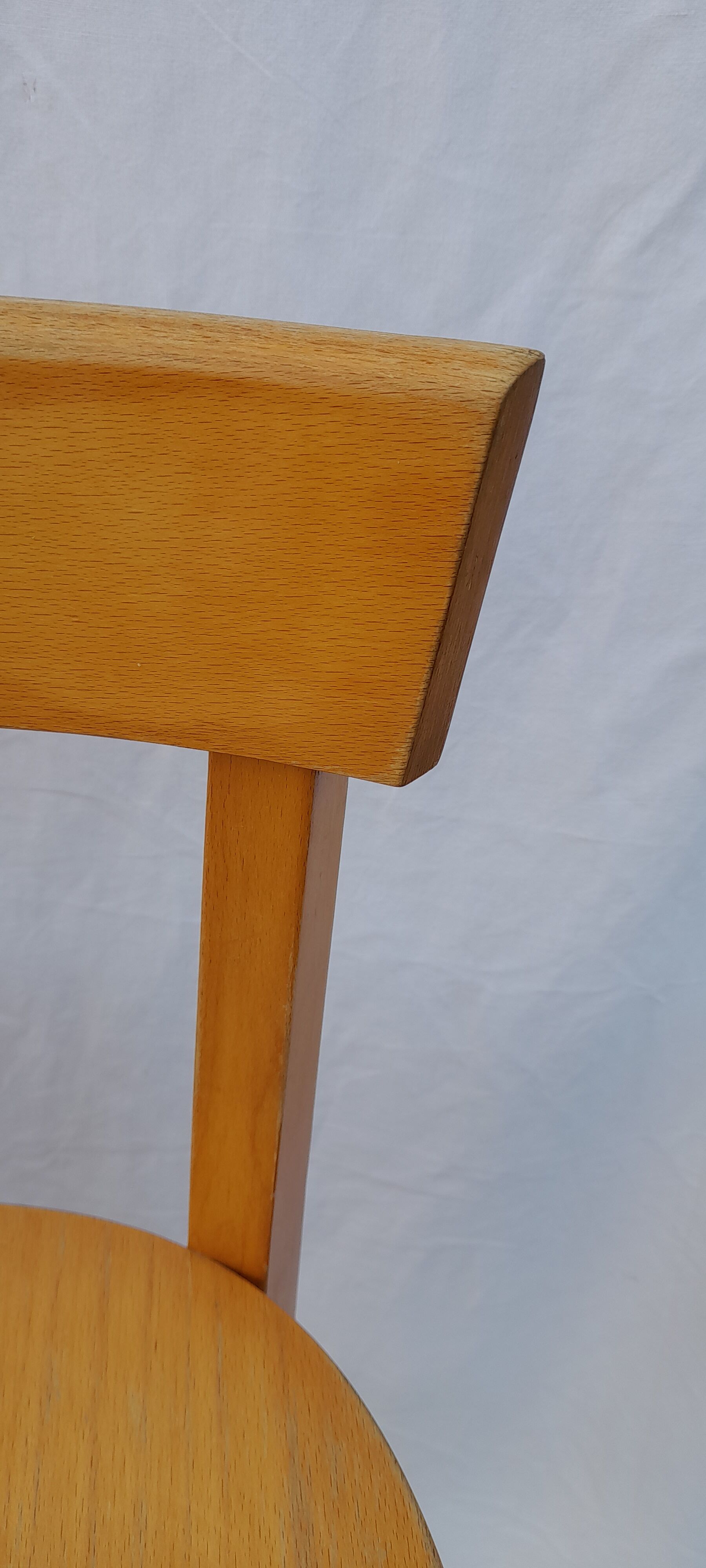 2 chaises bistrot de bar H 103,5 cm