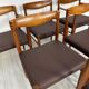 1960s Set of 6 vintage Danish Teak Dining Chairs by H.W. Klein for Bramin