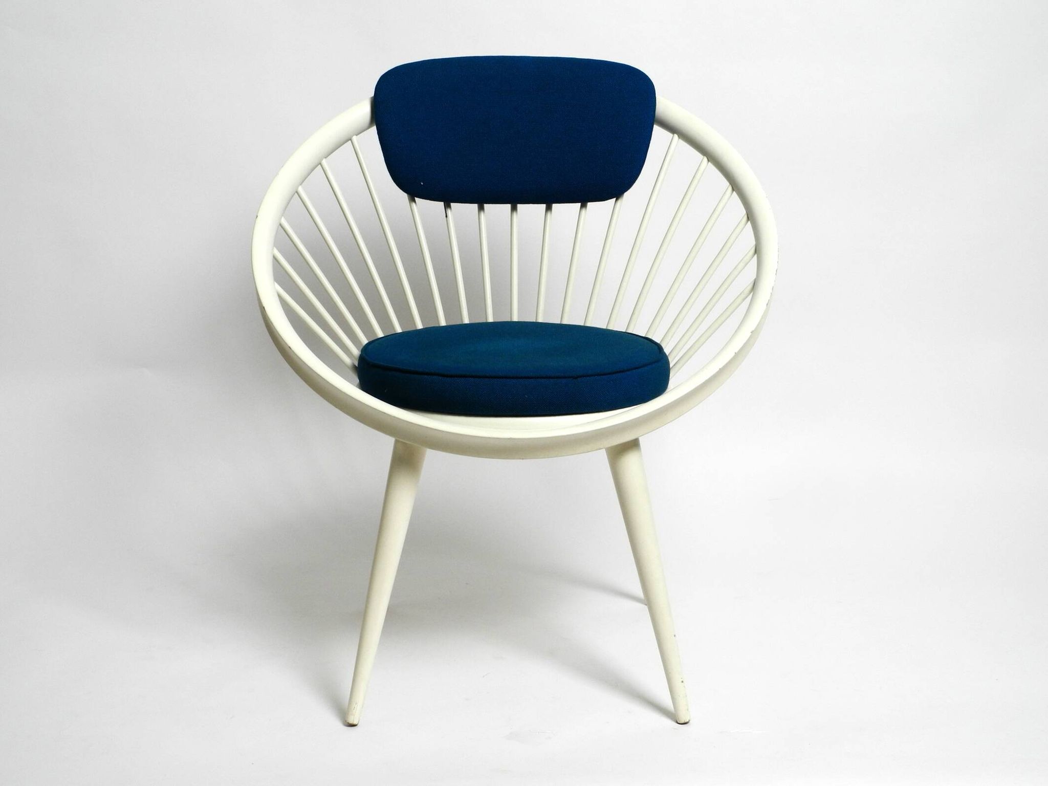 Original 1950s Yngve Ekström Circle Chair for Swedese - Made in Sweden