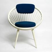 Original 1950s Yngve Ekström Circle Chair for Swedese - Made in Sweden