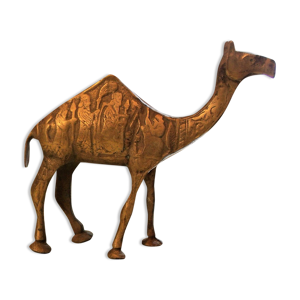 Dromadaire animal bronze déco