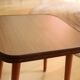 Rockabilly wooden plant stand, vintage from the 1950s