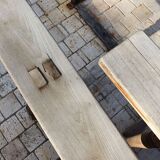 Pair of old decapes benches