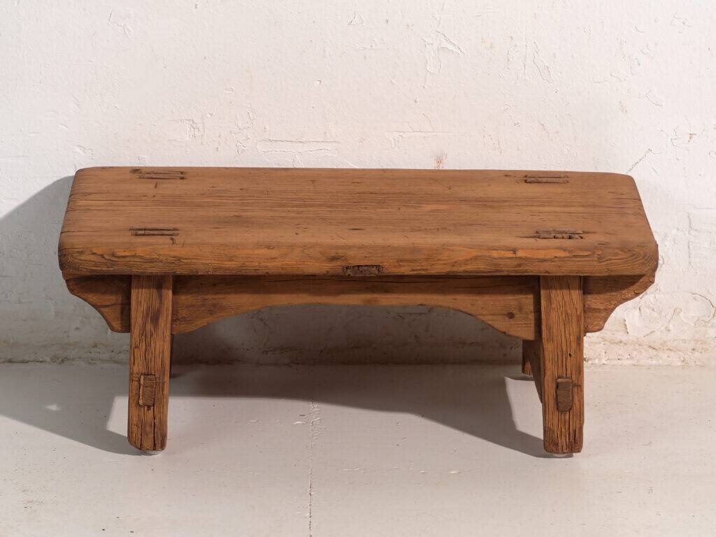 Antique pine coffee table – China, circa 1890