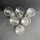 6 White wine glasses – Saint Louis Pasteur service