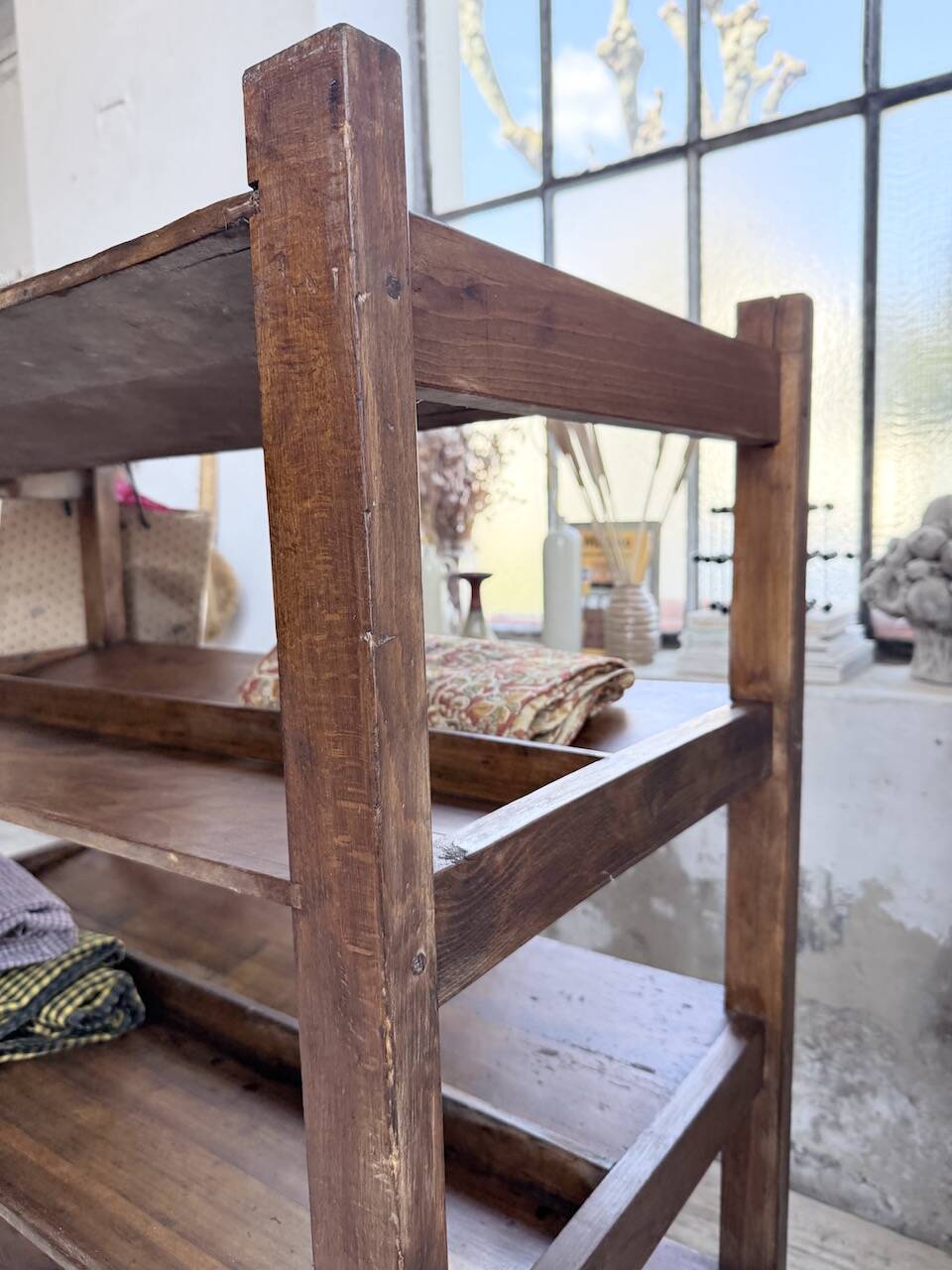 Old bakery shelf from the 1950s.