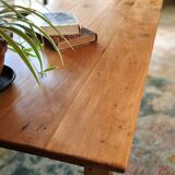 Farmhouse table 200 x 80 light oak