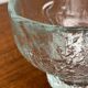 Modern glass bowl from the mid-century by Heiniä Kainalossa for Humppila, Finland, 1960s.