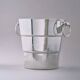 Art Deco silver-plated metal champagne bucket, 1930s