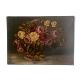 Huile sur toile, signée, tableau début 20e siècle