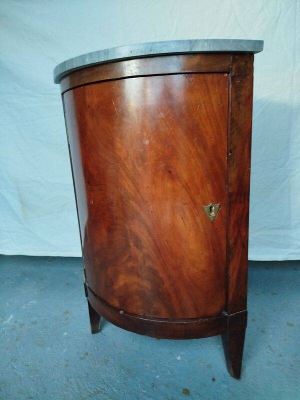Louis XVI antique corner cabinet