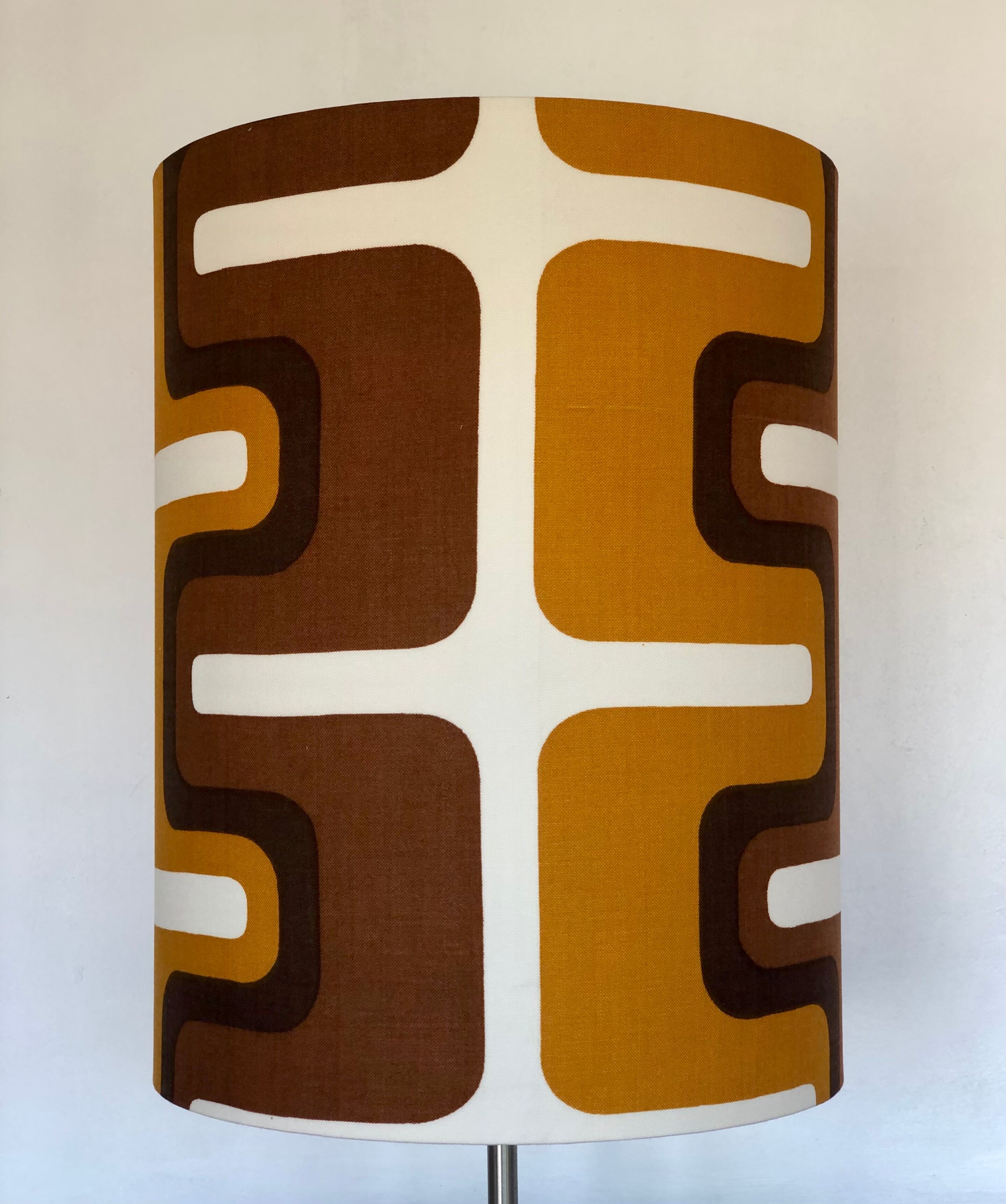 Lampshade Philadelphia H45 D35 - seventies fabric