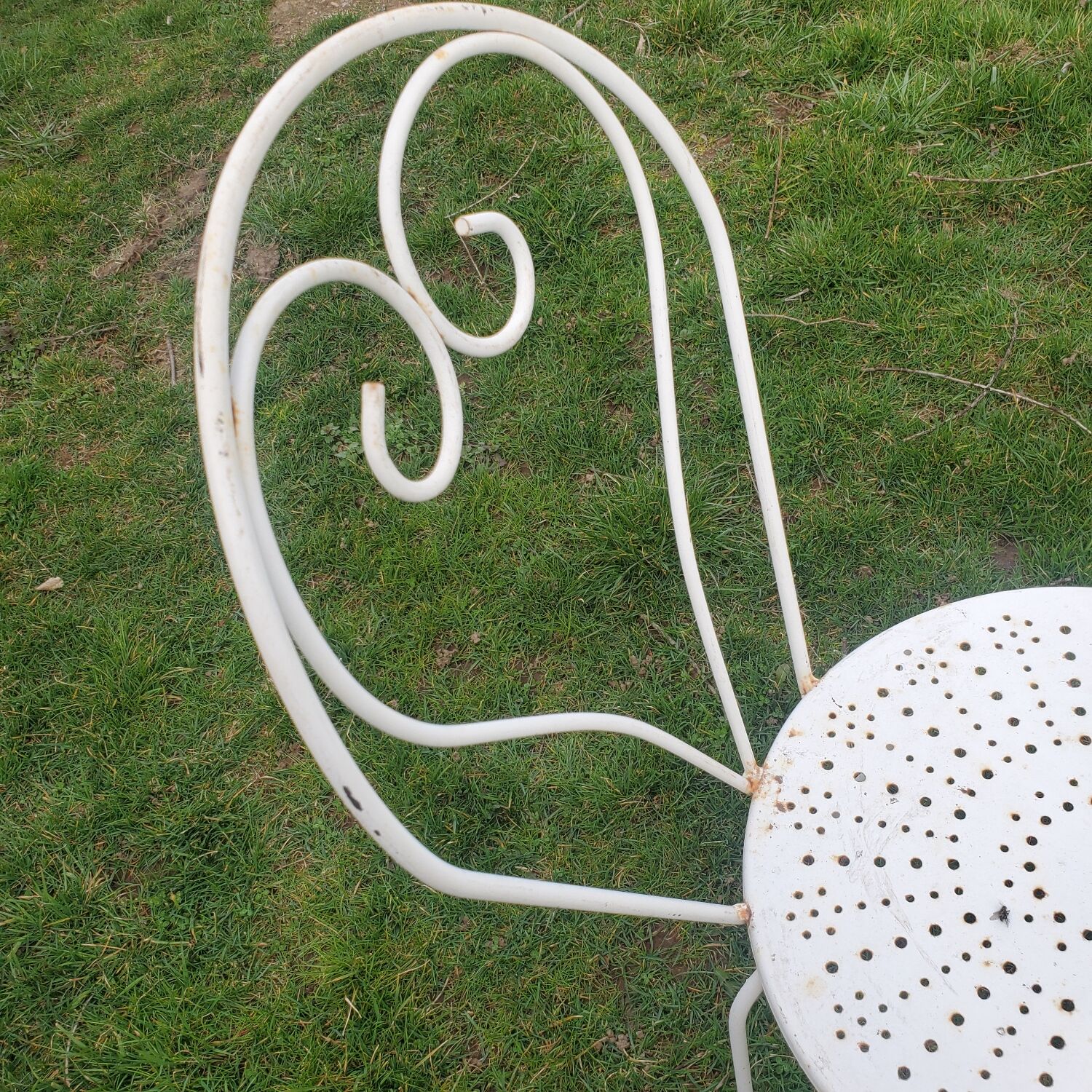 Garden furniture iron
