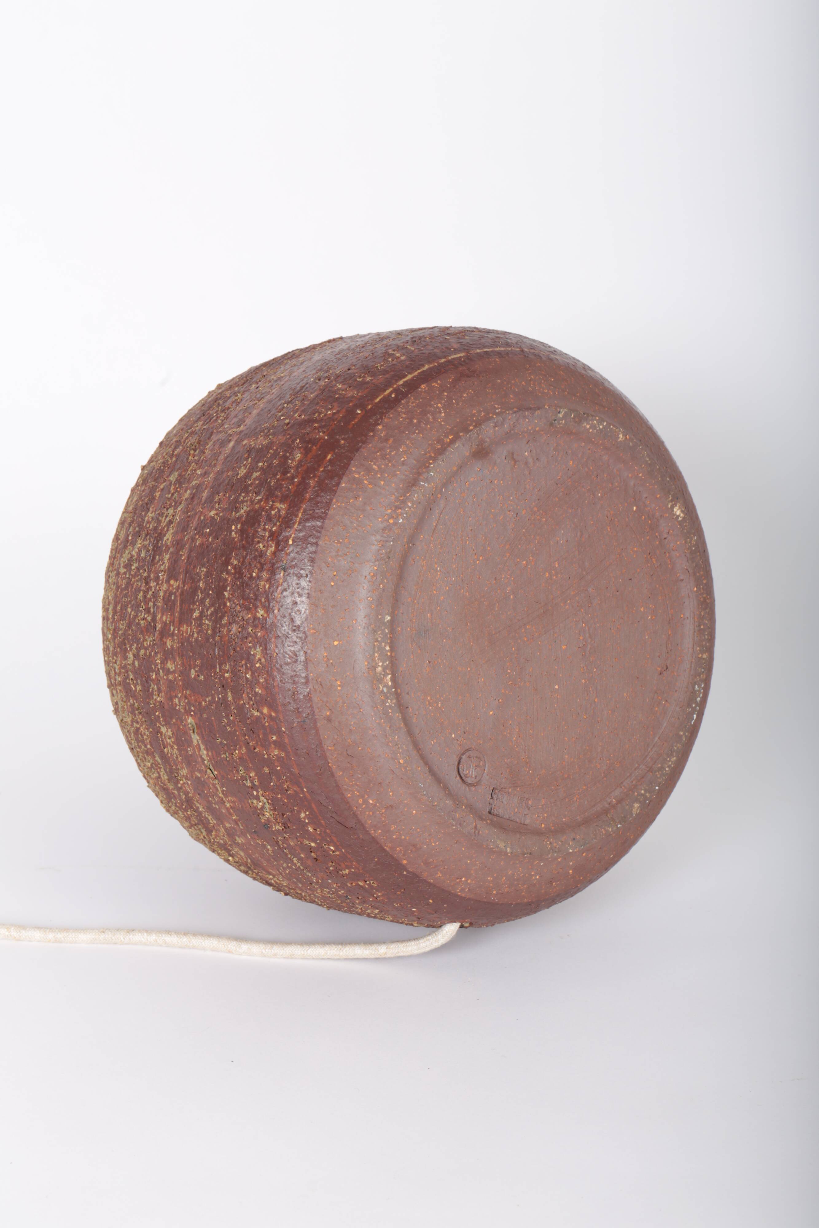 Lamp base by Jacques Pouchain - Atelier Dieulefit