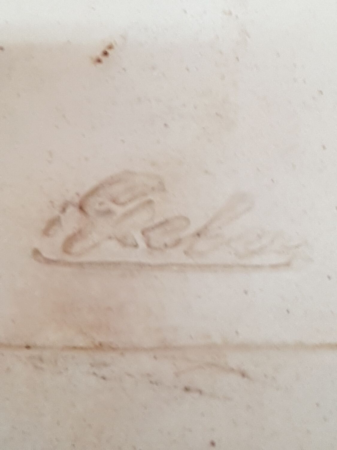 Empty vintage pocket Greber