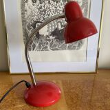 Mathias red metal desk lamp