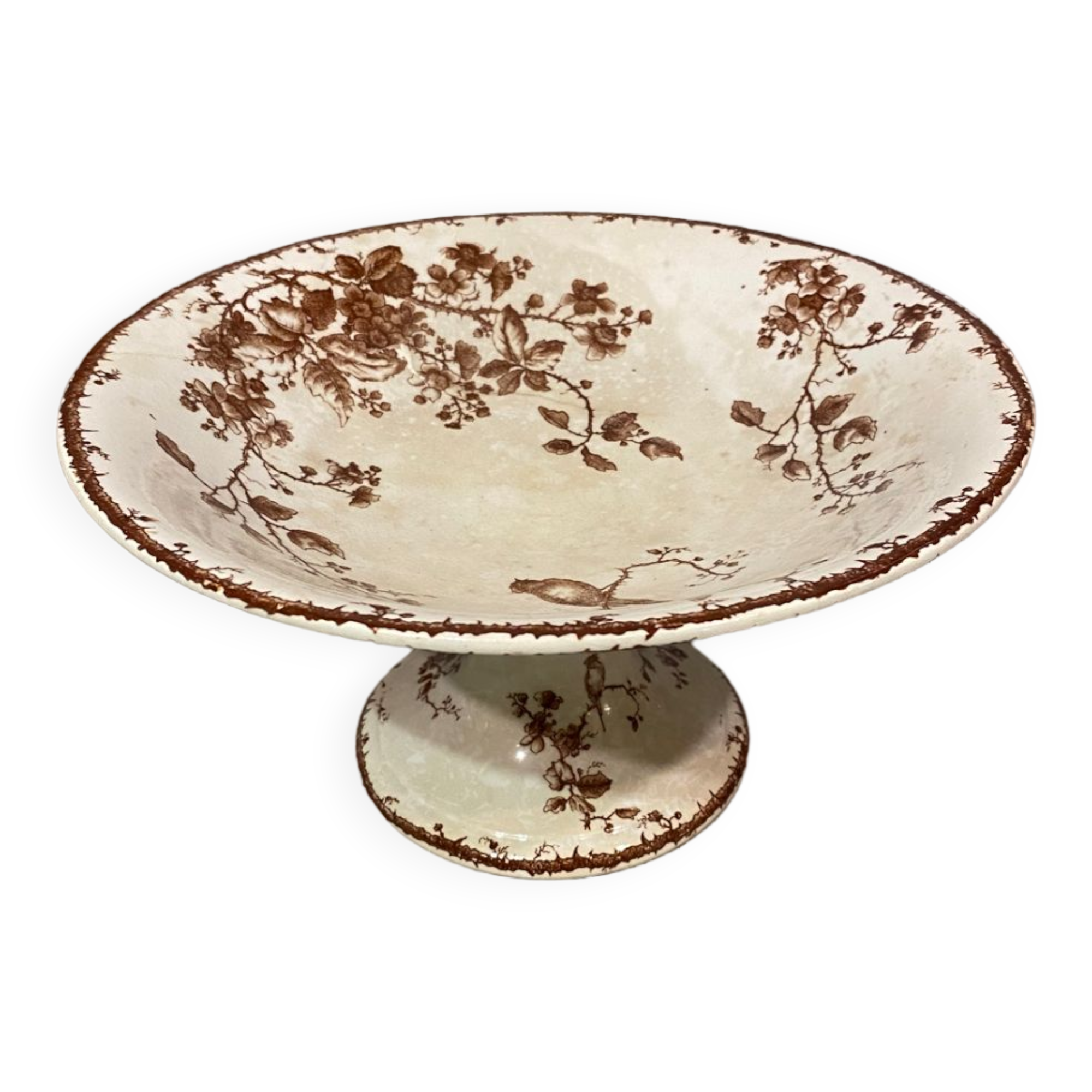 Gien gold medal warbler fruit bowl