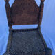 Chaise basse traditionnelle indienne