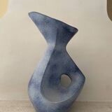 Vase design bleu