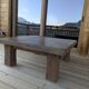 Brutalist coffee table from the 1960s.