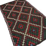 Geometric Turkish Kilim Rug