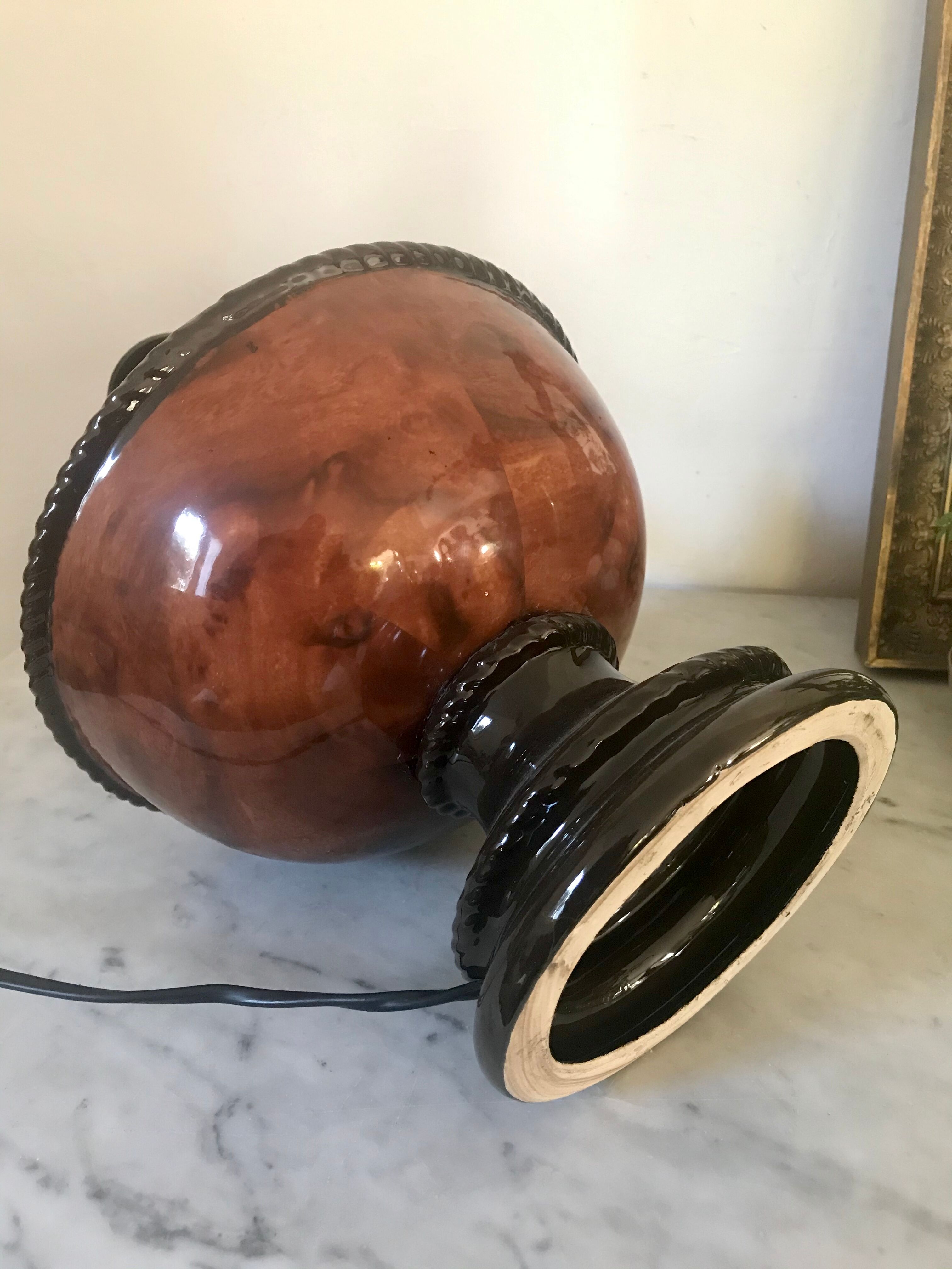 Vintage ceramic lamp
