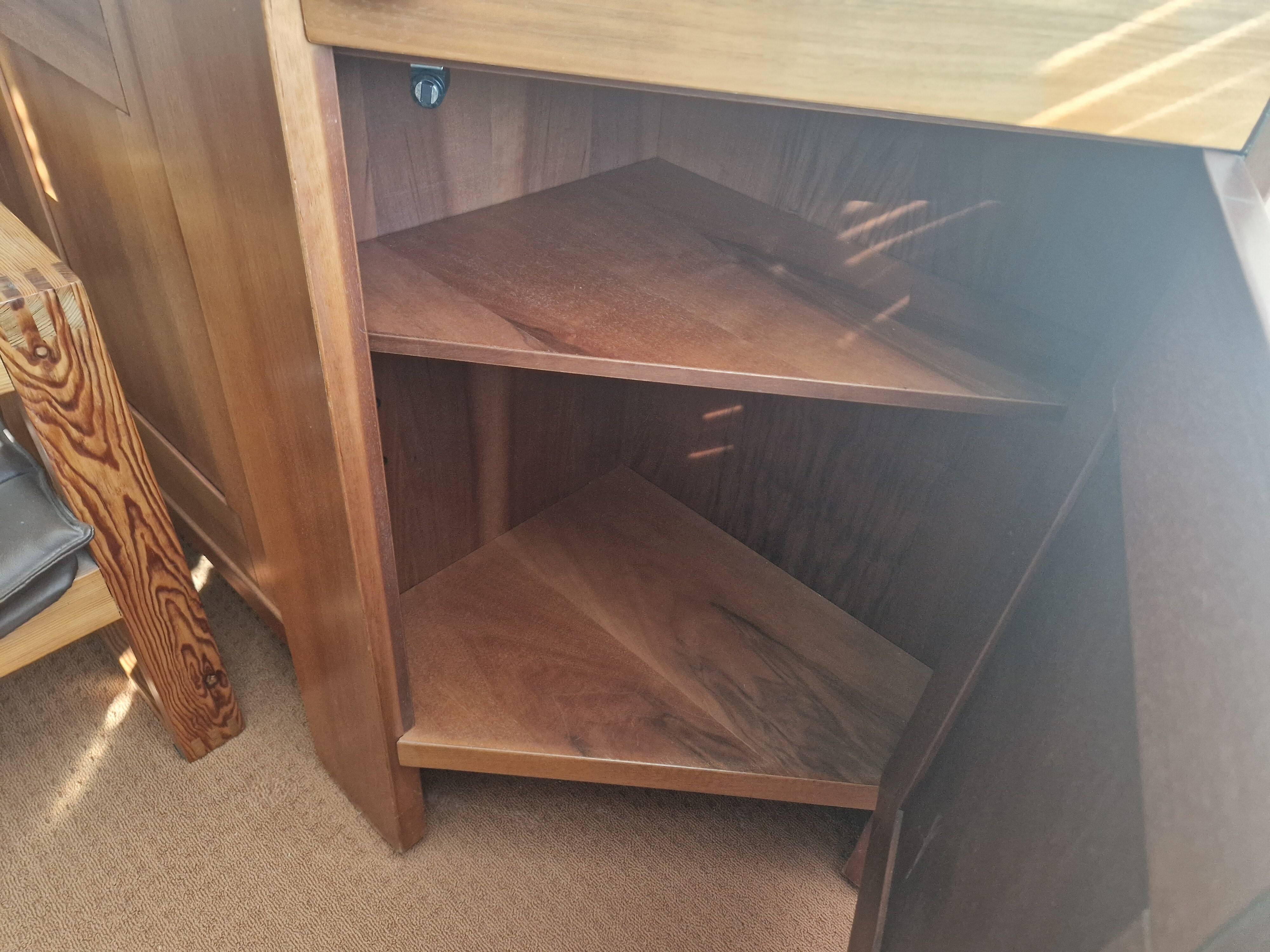 Walnut sideboard by Silvio Coppola for Bernini, Italy 1960's