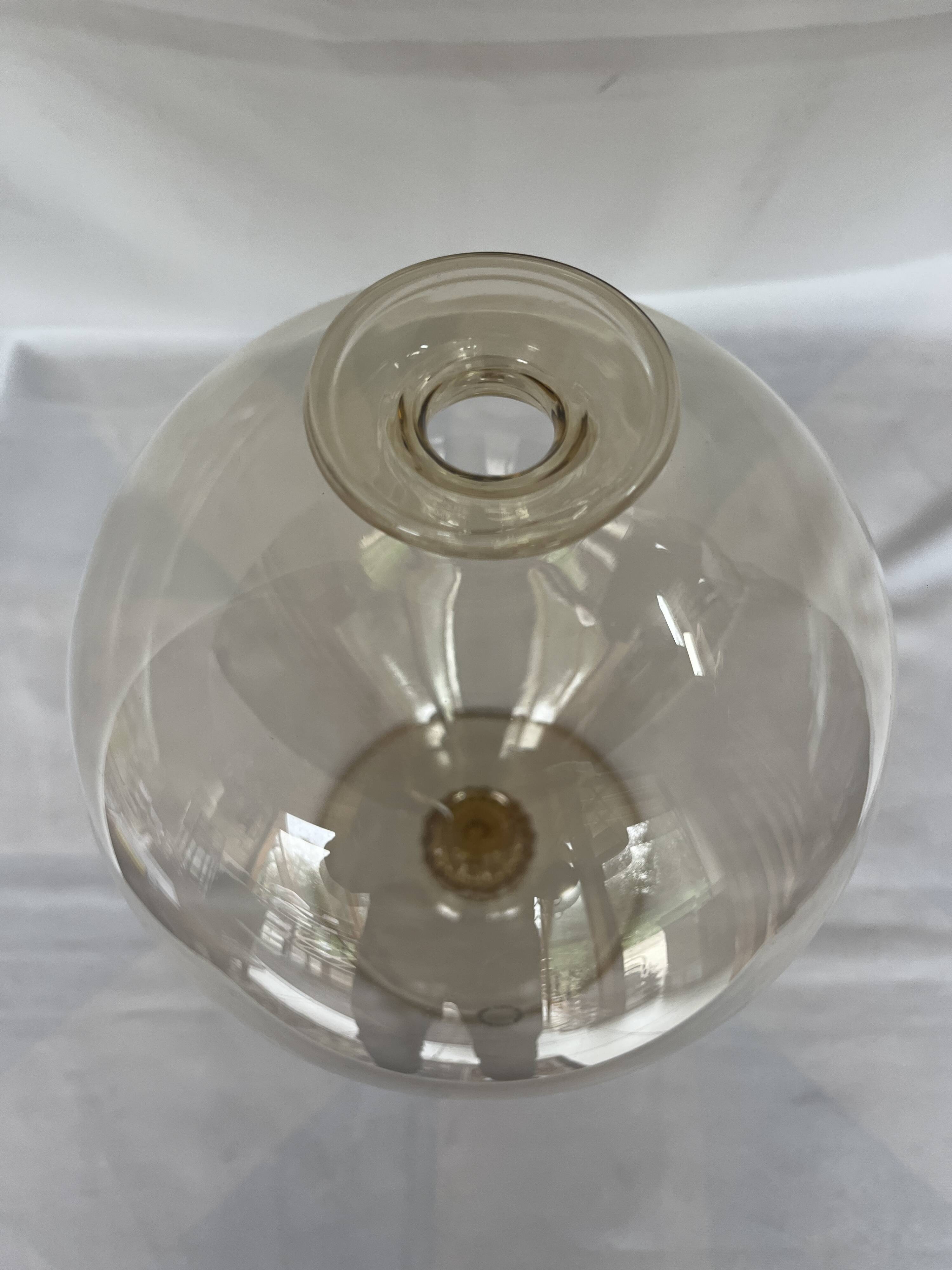 Blown glass vase from Murano