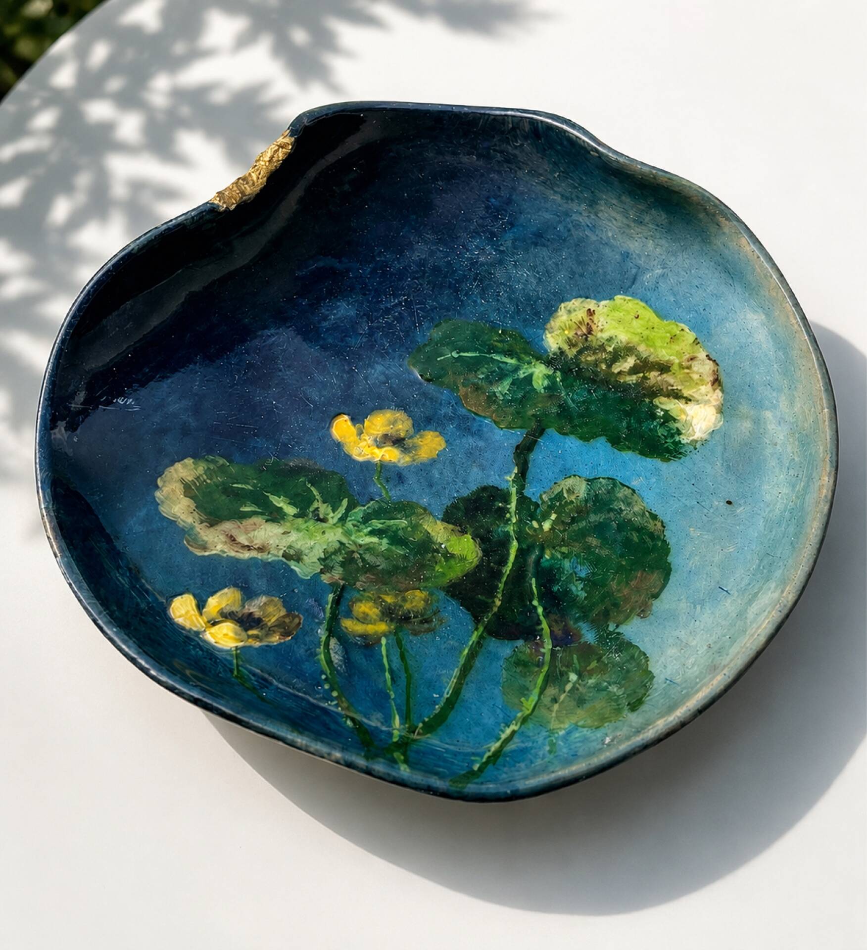 Plat décorative Art Nouveau - Virion