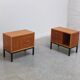 Pair of mid-century side tables in the style of Jos De Mey, 1950s