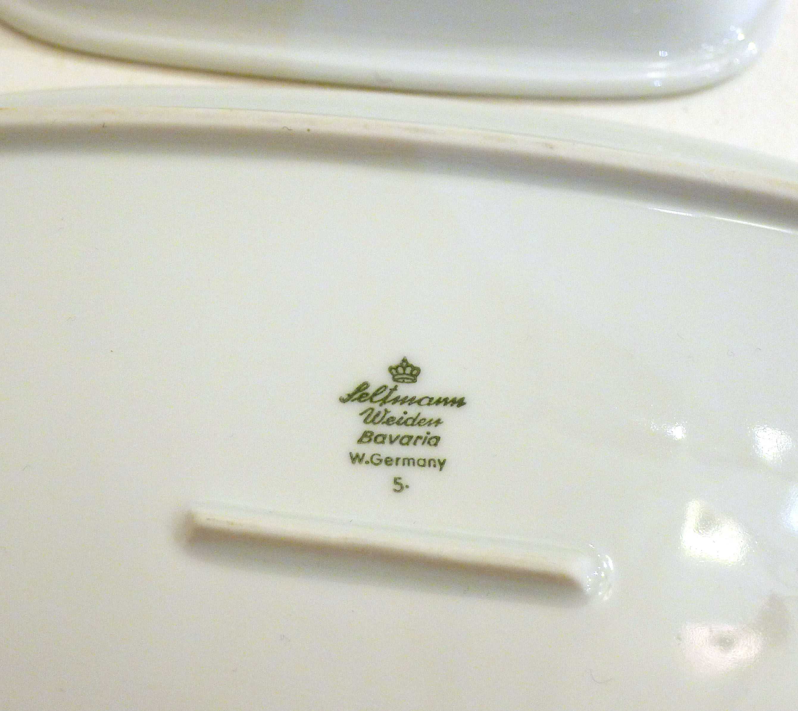 Set of dishes 1970 Seltmann