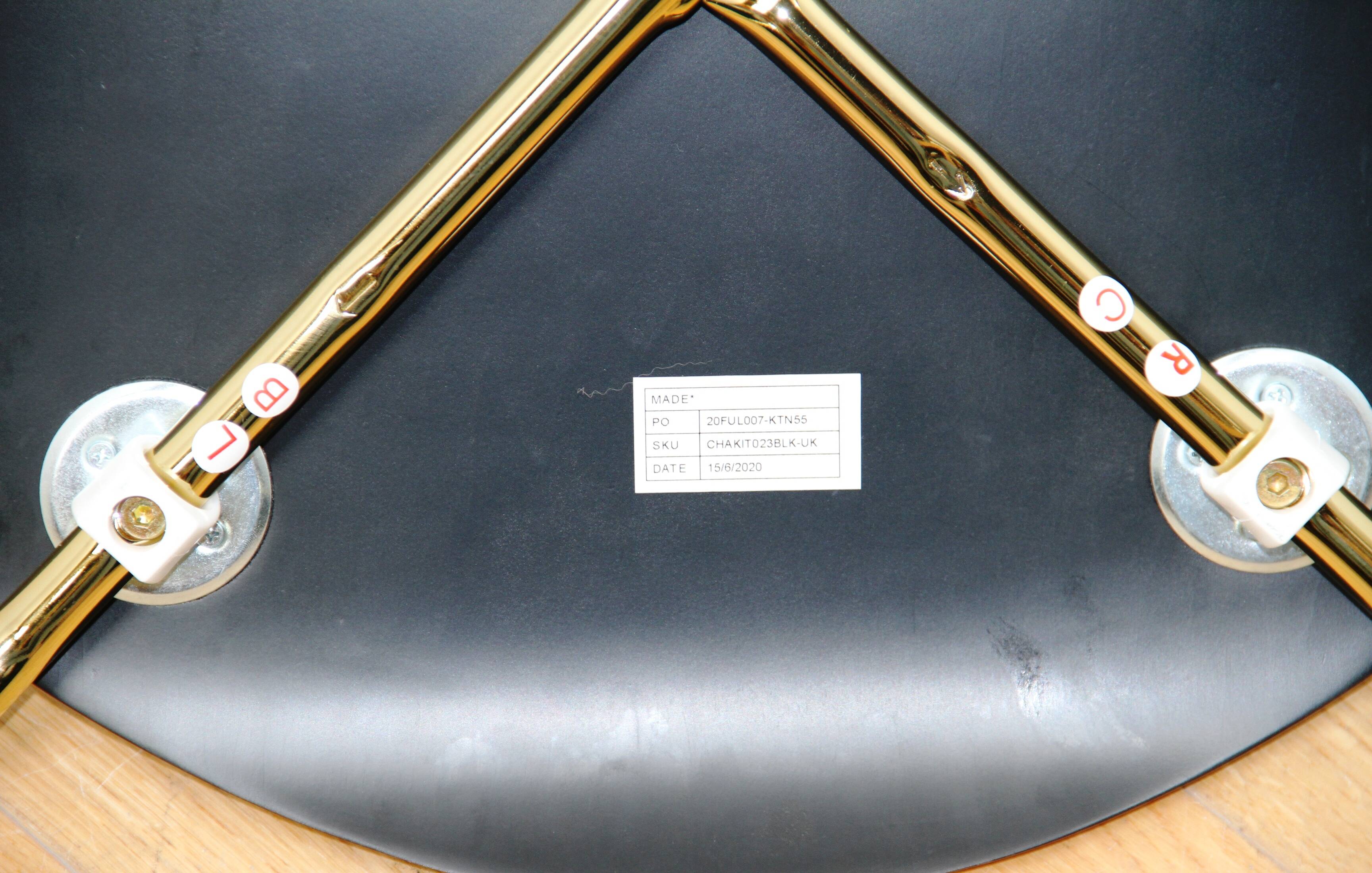 Suite of 8 designer dining room chairs