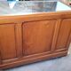 Shop counter display cabinet with old drawers, 1900s