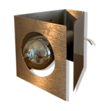 Stainless steel lamp 1970