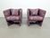 Vintage Postmodern Club Chairs, 1980, Set of 2